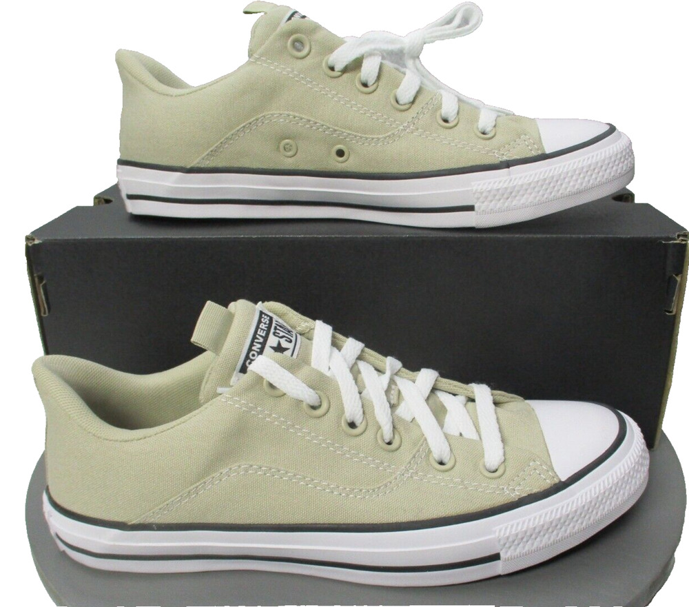 Converse CTAS Rave Ox Low Tan/Beige Beach Stone Canvas Womens Sz 9